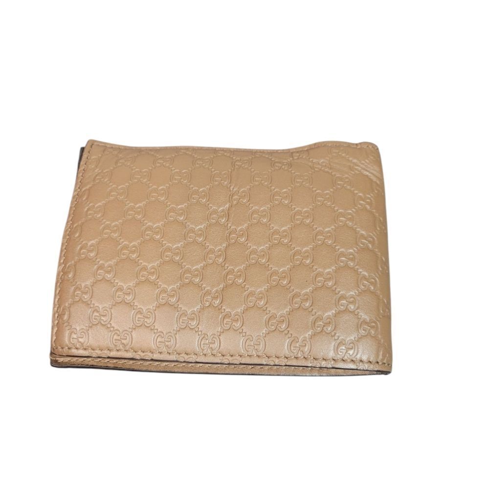 Gucci Microguccissima Men's Brown Leather GG Bifold Coin Wallet 292534 - Picture 2 of 11